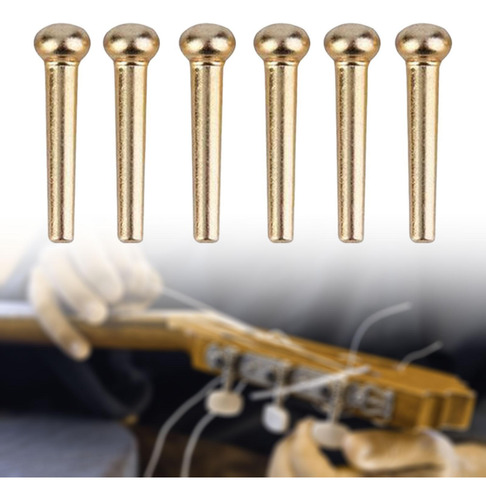 Pieles De Guitarra Pins De Puentes De Guitarra Clavos,