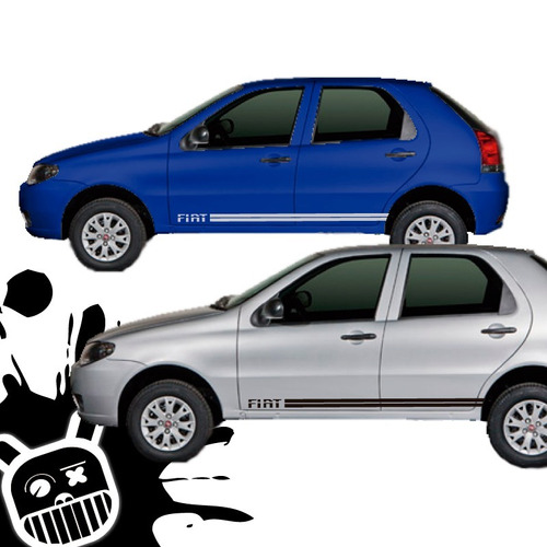 Fiat Palio Calco, Ploteo Decorativo Lateral Sport !