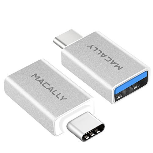 Macally Adaptador Usb-c A Usb A 3.0 (paquete De 2), Conviert