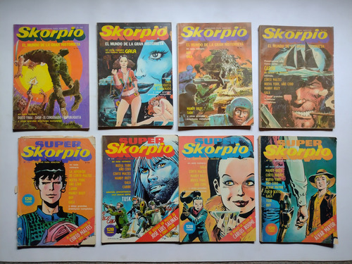 Revista Skorpio Lote De 5 Numeros (Usado)