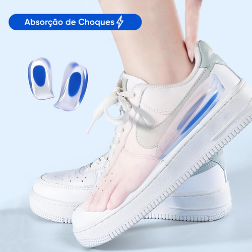 Calcanheira Para Amortecimento Ponto Azul Sport Com Abas