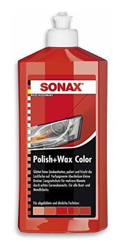 Cera Polish & Wax Color Roja Sonax