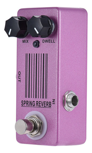 Mosky Mp-51 Spring Reverb Mini Single Pedal De Efecto De