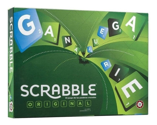 Scrabble Ruibal Juego De Mesa Palabras Cruzadas 