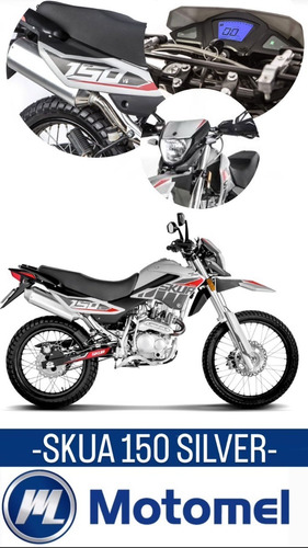 Imagen 5 de 16 de Motomel Skua Silver 150 Service Gratis Entrega En 2hs Ruta3m
