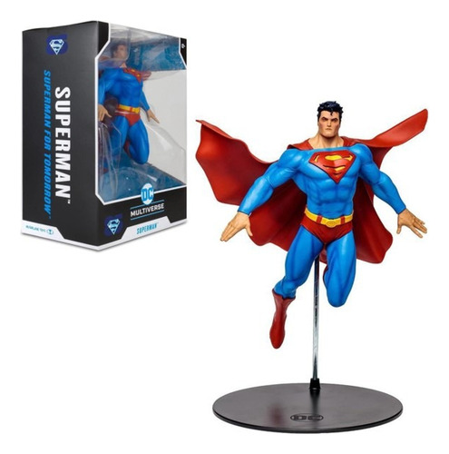 Figura De Superman For Tomorrow De Dc Multiverse Mcfarlane