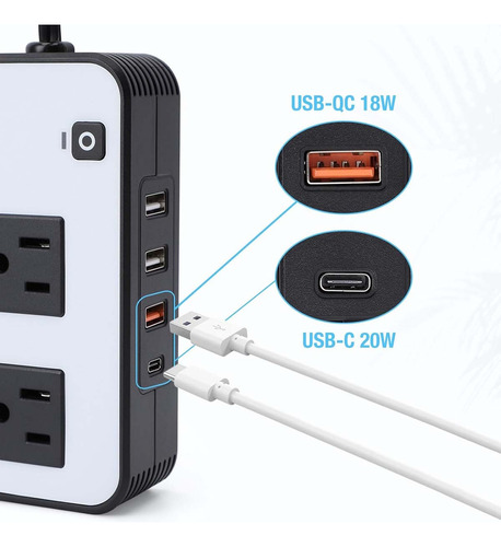 Inversor De Corriente Para Auto De 200w, 12v-110v, Pd 20w