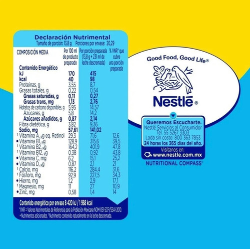 3 Pack Nesquik Alimento En Polvo Reducido AzĂșcar Extra Cocoa