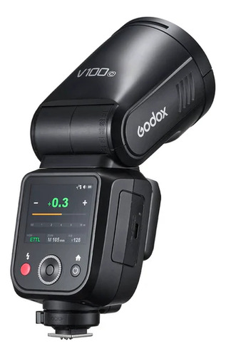 Flash Recargable Godox V100 Ttl Para Canon Pantalla Táctil