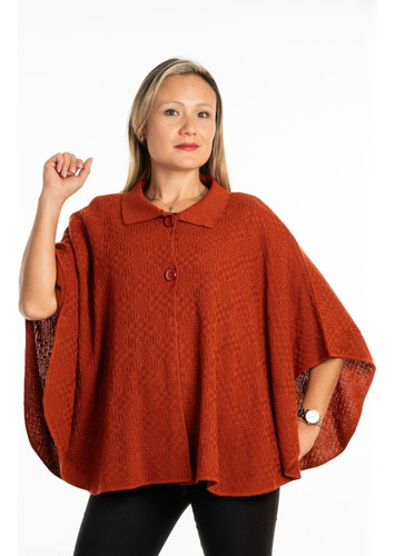 Ruana Poncho Para Mujer. Evaluna