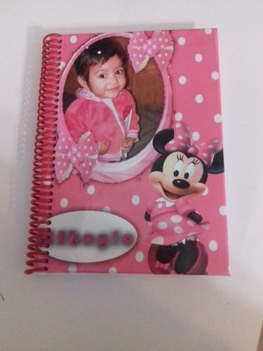 Minnie Cuaderno Personalizado