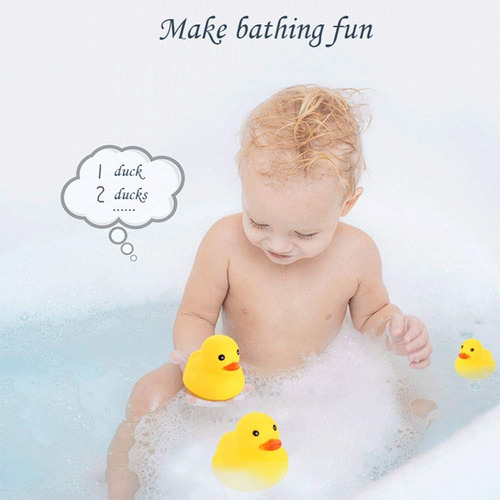 Ahua Juguetes De Pato De Baño, 20 Piezas De Mini Patos De Go