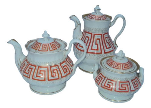 Rdf00477 - F A Schumann Jg Bules Açucareiro Porcelana Alemã