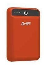 Bateria De Respaldo Ghia Power Bank 5000 Mah Roja