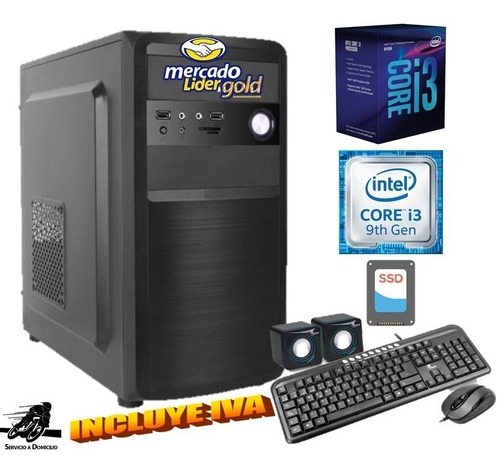 Cpu Computadora Core I3 9na 1tb O Ssd 240gb 8gb Incluye Iva