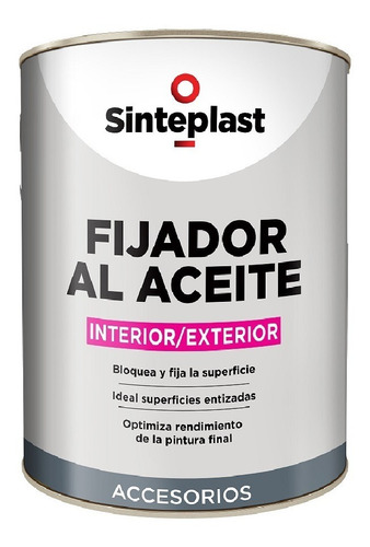 Fijador Al Aceite Sinteplast 1lt - Imagen Pinturerías -