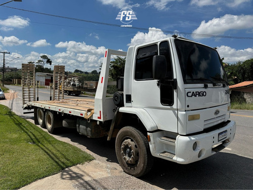 Ford Cargo 2422 6x2 Com Prancha