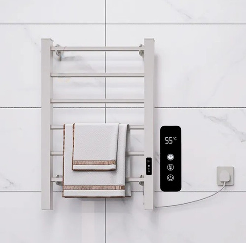 Toallero Eléctrico Secatoallas Baño Con Timer Y Temperatura