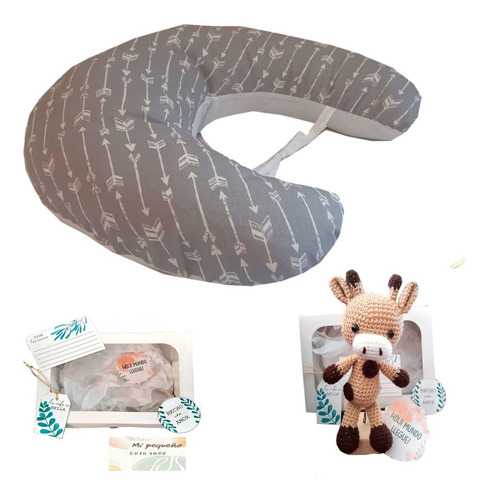 Imagen 7 de 9 de Almohada Mama Bebe Y Muñeco Apego Amigurumi