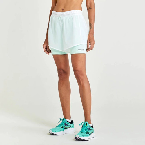 Short Mujer Saucony Elevate 4'' 2-in-1 En Palermo Tenis