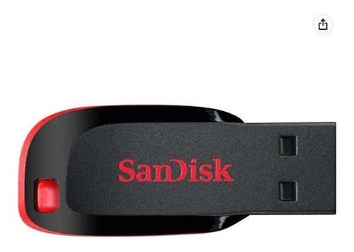 Imagem 3 de 3 de Pendrive Sandisk Cruzer Blade 2.0