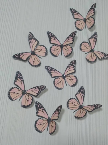 Imagen 7 de 10 de Mariposas En Cartulina Excelente Calidad.