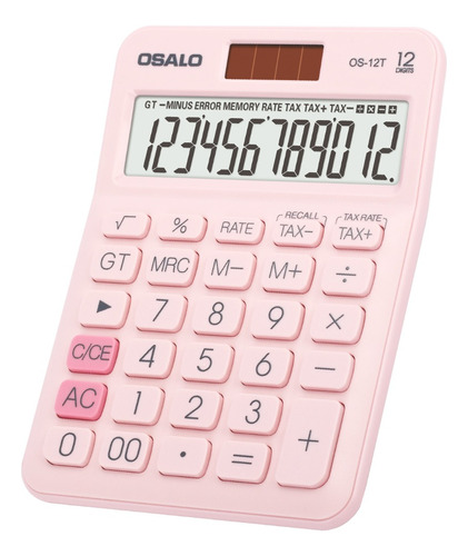 Calculadora Escritorio Osalo Financiero Pantalla Grande