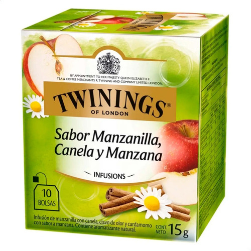 Te Twinings Manzanilla Canela Y Manzana - Caja X10 Sobres