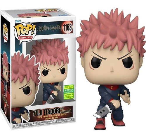 Funko Pop Yuji Itadori #1163 Anime Jujutsu Kaisen Sdcc 2022