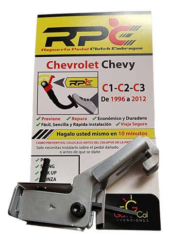 Repuesto Para Pedal De Clutch Chevy Todos Desde 1996 A 2015 
