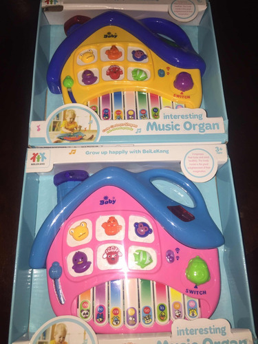 Piano Musical Juguete Didáctico Sonajero Sonido Niños Niñas