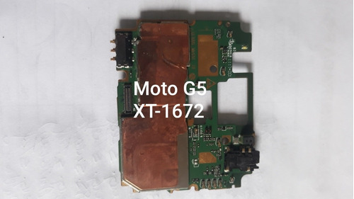 Placa Cel Moto G5 Xt-1672 