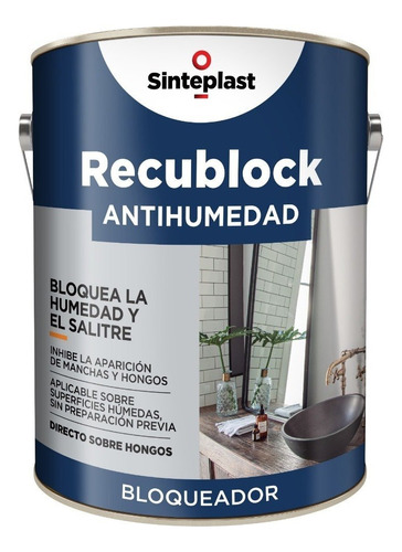 Sinteplast | Recublock Antihumedad Al Agua 10kg