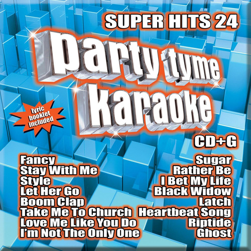 Cd: Party Tyme Karaoke - Super Hits 24 [cd De 16 Canciones+g