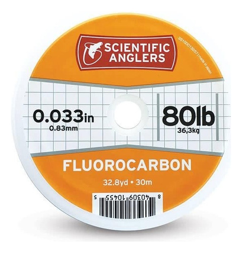 Tippet Fluorocarbon 30lb Scientific Anglers 0.83mm 30m