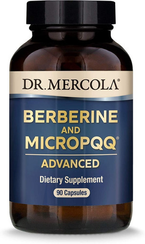 Berberina Y Micropqq Advanced Dr. Mercola 90 Capsulas Sabor Neutro