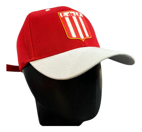 Gorra Estudiantes De La Plata Rojo Con Blanco S
