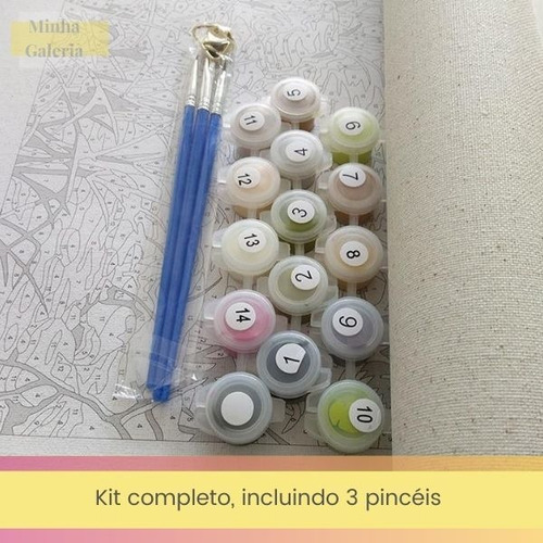 Pintura Numerada Londres Chuvosa