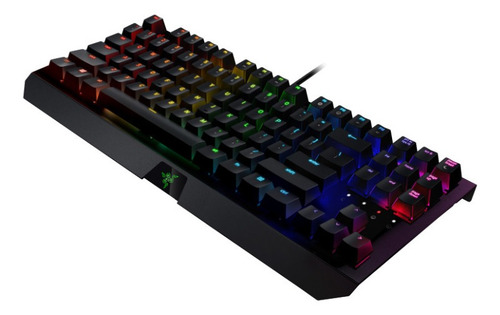 Teclado Mecânico Gamer Razer Blackwidow X Tournament Chroma Cor de teclado Preto Idioma Inglês US