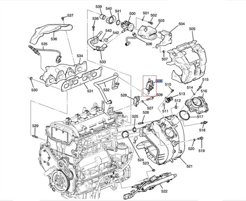 Valvula Solenoide Purga Canister Gmc Yukon 4.8l V8 2009