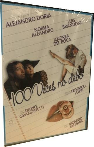 Dvd Original 100 Veces No Debo - Brandoni Doria - Sellada!