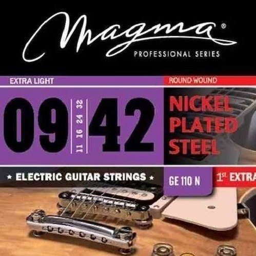Encordado Magma Ge110n 009 042 Para Guitarra Electrica