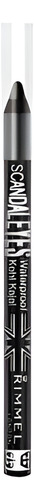 Delineador Rimmel Scandal Eyes Waterproof Kohl Kajal Black