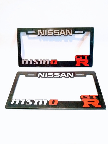 Par Portaplacas Nissan Nismo Gtr