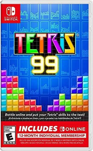 Tetris 99 + 12 Meses Nintendo Interruptor Online Kqkzi