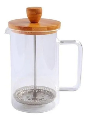 Cafetera Prensa Francesa Madera 800ml C