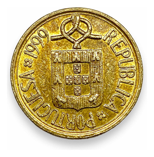 Moneda Del Portugal De 5 Escudos Del Año 1999