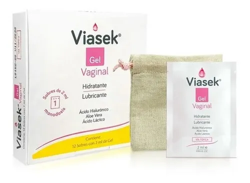 comprar Viasek Gel Vaginal Lubricante Íntimo Monodosis X 12 Sobres