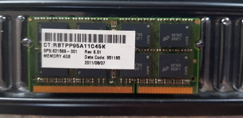 Memoria Ram 4gb 