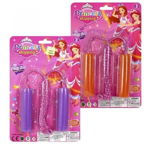 Soga Para Saltar Princess Skipping Varios Colores Princesa